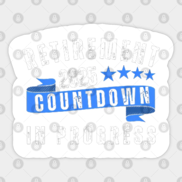 Retirement class of 2025 countdown in progress, retired teacher, funny